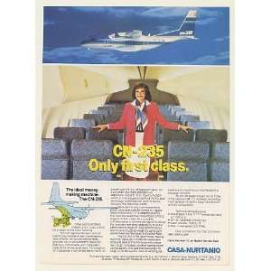  1983 Casa Nurtanio CN 235 Airplane Aircraft Print Ad 