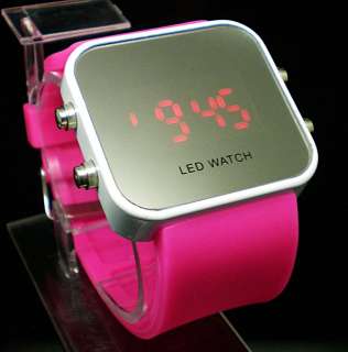   Colors Sport Style LED Digital Date Lady Men Wrist Watch A7  