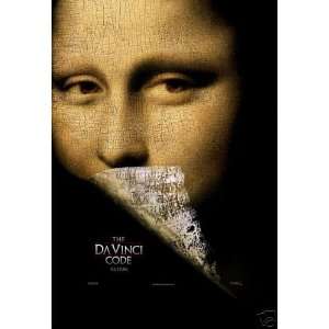  THE DAVINCI CODE (B) Movie Poster   Flyer   11 x 17 