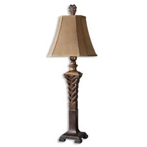 Uttermost 39.5 Inch Barclay Lamp In Copper Finish w/Light Rottenstone 