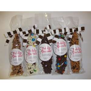 Indulge Gourmet. Set of 5 of The Absolutely Fabulous Chocolate Covered 