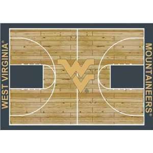   : NCAA Home Court Rug   West Virginia Mountaineers: Sports & Outdoors