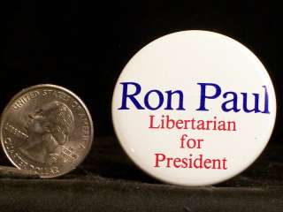 Original 1988 Ron Paul Libertarian Party President Campaign Political 