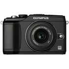 Olympus PEN E PL2 12.3 MP Digital Camera   Black (Kit w/ 14mm 42mm 