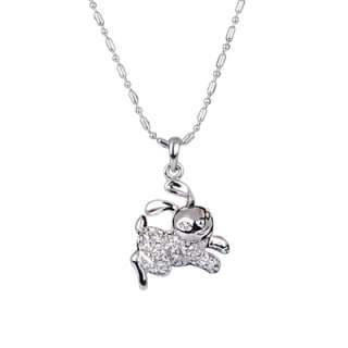 Pick Any 2 Chinese Zodiac Character w/Crystal Necklaces  