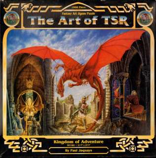   Art of TSR Kingdom of Adventure Jigsaw Puzzle   1000 Pieces  