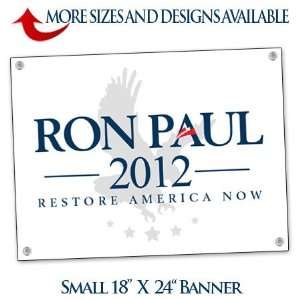 Ron Paul Eagle Banner (18X24)