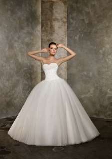 White wedding dresses bridesmaid dresses evening/prom dresses size 