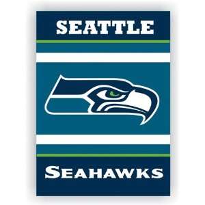  NFL Seattle Seahawks 2 Sided 28 by 40 Inch House Banner 