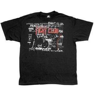    Speed and Strength Fight Club T Shirt   Medium/Black: Automotive
