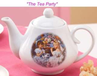 Sandra Kuck Tea Party or Portrait of an Angel Teapot  