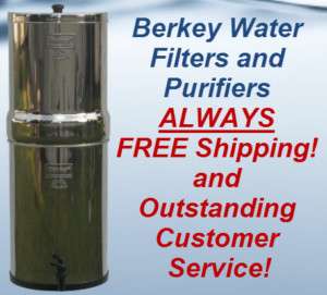 Water Filter Purification System Big Berkey New Best Water Purifier 