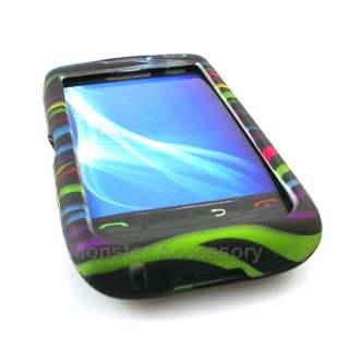 Funky Zebra Hard Case Snap On Cover For Blackberry Torch 9850  