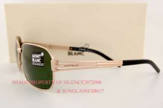 New MONT BLANC Sunglasses MB 332 332S 32N GOLD for Men  