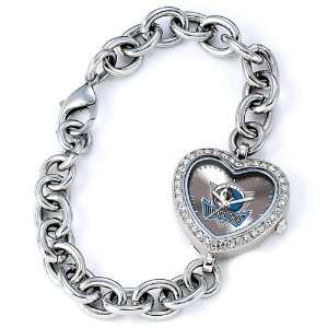  Ladies NBA Dallas Mavericks Heart Watch Jewelry