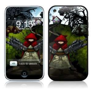  Lil Red Design Protector Skin Decal Sticker for Apple 3G 