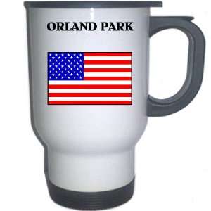  US Flag   Orland Park, Illinois (IL) White Stainless 