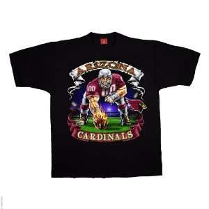 Arizona Cardinals Banner T shirt:  Sports & Outdoors