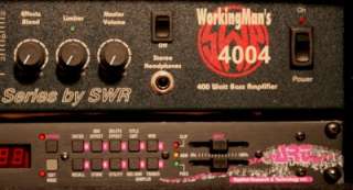 SWR ~Workingmans 4004~Bass Amp and ART ~Alpha,Studio Edition~ Multi 