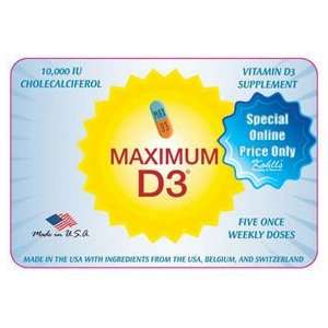  Maximum D3 Vitamin Supplement