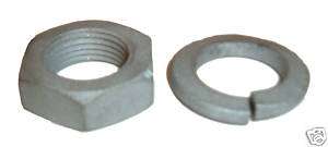 Power and Manual Steering Nut & Washer for Pitman Arm  