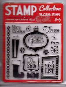   Crafts Stamp Set~CHRISTMAS MERRYMINT~BNIP~So Nice & USEFUL  