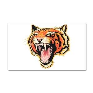  38.5 x24.5 Wall Vinyl Sticker Wild Tiger 