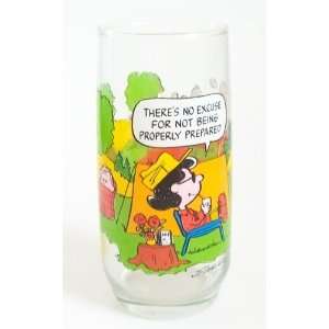  Vintage McDonalds Camp Snoopy Peanuts Collection Glass 