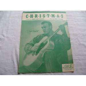 CHRISTMAS JENNY LOU CARSON 1949 SHEET MUSIC FOLDER 402 