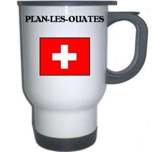  Switzerland   PLAN LES OUATES White Stainless Steel Mug 