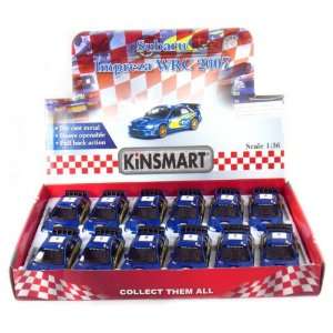   Box 5 2007 Subaru Impreza WRC Racing 136 Scale (Blue) Toys & Games