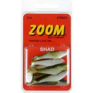  Zoom Shad Bodies Fishing Lures 8 Pack 2 Dace Everything 