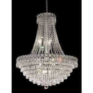 Elegant Lighting 1902D24C/SA chandelier: Home Improvement