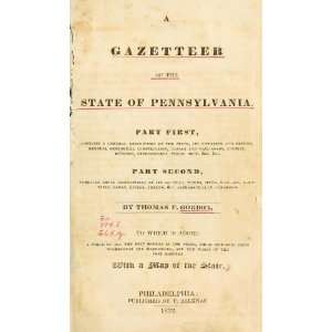  A Gazetteer Of The State Of Pennsylvania A Part First 