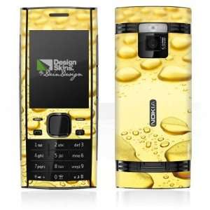  Design Skins for Nokia X2 00   Golden Drops Design Folie 