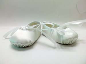 White Hard Toe Ballerina Slippers fits American Girl  