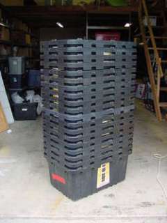 BUTW 27 gallon HD storage moving containers  