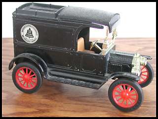 The Ertl Co. Replica Ford 1913 Model T Ford Van   Black   ATT logo 