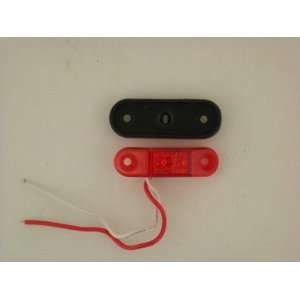    Red LED 2.5 Peterson Clearance Side Marker Lights: Automotive