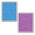 Sizzix Textured Impressions Embossing Folders (Pack of 2 
