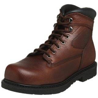 WORX by Red Wing Shoes Mens Oblique Toe Steel Toe 6 Work Boot