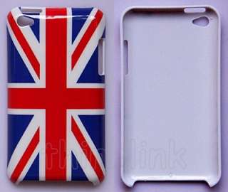New Union Jack UK British flag Hard Back Case Cover For iPod touch 4 
