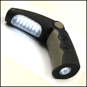   Rechargeable Two Way LED Flashlight Magnetic Base with Charger  