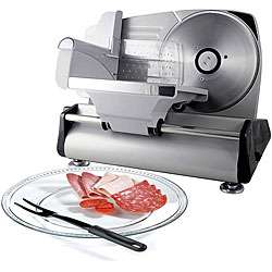 Professional Series Meat Slicer with Platter  Overstock