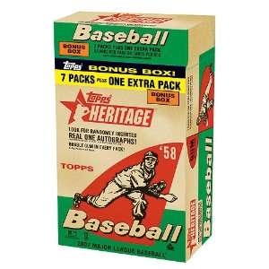  2007 MLB TOPPS HERITAGE VALUE BOX