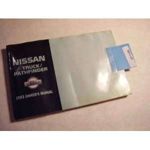  1993 Nissan Truck Pathfinder Owners Manual Nissan Books