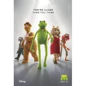  The Muppets   Promo Movie Flyer Poster   11 x 17 