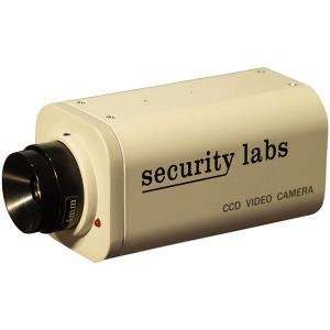    SECURITY LABS SLC 115 1/3 B&W CAMERA WITH 4MM LENS