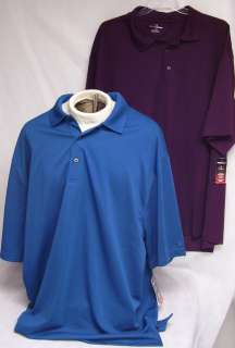 Mens Grand Slam Golf Shirt performace fabric 2X 4X Big Tall $55 NEW 