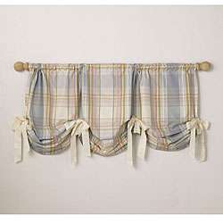 Selby Designs Baby Plaid Window Valance  Overstock